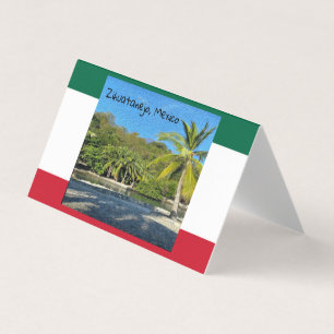 Tarjeta Zihuatanejo, México