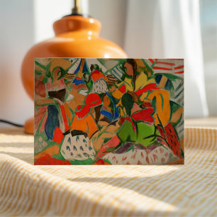 Tarjeta Zíngaras   Rafael Barradas