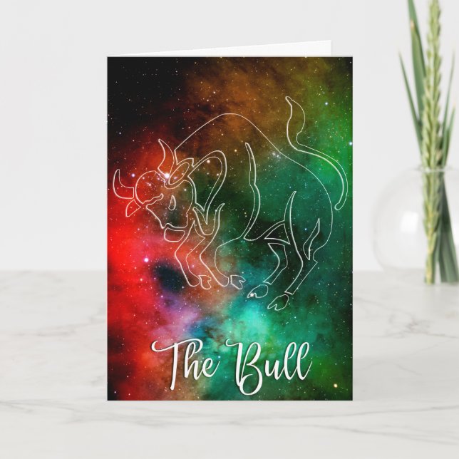 Tarjeta Zodiaco: Tauro 'El Toro' (Anverso)