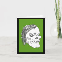 Zombie Ghoul con Bug Get-well Card
