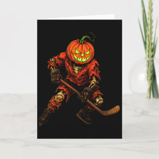 Tarjeta Zombie Hockey Player Costume Skeleton Ice Hockey H