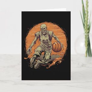 Tarjeta Zombie Sketll Player Halloween Costueen Sport Men