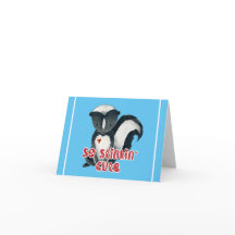 Zorrillo acuarela tan adorable