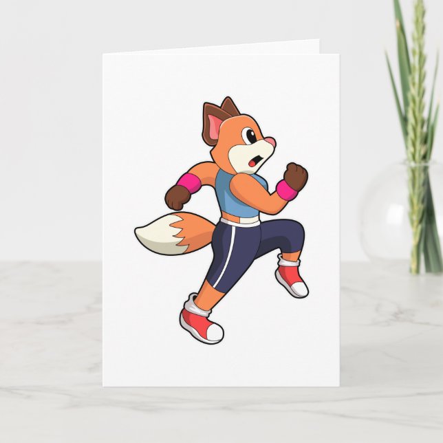 Tarjeta Zorro en carrera (Anverso)