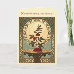 Tarjeta Zumaque del Amanecer Un Símbolo de la Renovación d