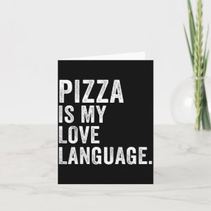 Tarjeta Zza Divertido Es Mi Lenguaje del Amor, Anti Valent