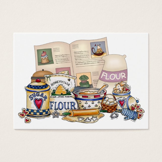 Tarjetas #2 "Desde la cocina de" - SRF (Frente)