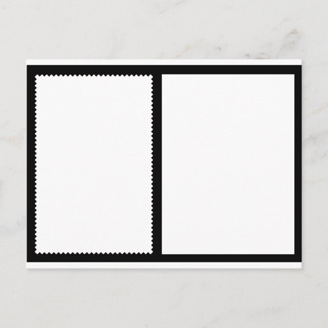 Tarjetas 2 marcosPlantillas de regalos de Zazzle M (Anverso)