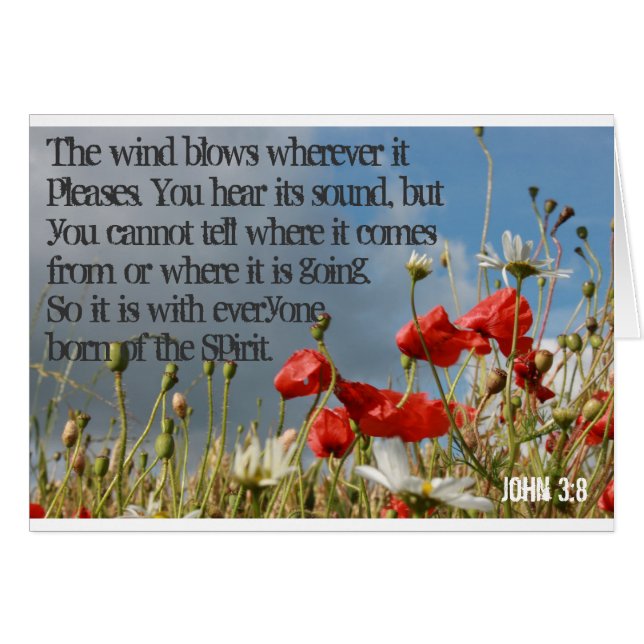 Tarjetas - 3:8 de Juan (Anverso (Horizontal))