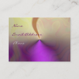 Tarjetas abstractas del perfil de la fantasía