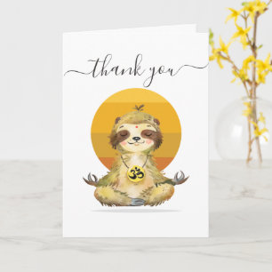 Tarjetas Adorables de Perezoso para Todas las Ocas