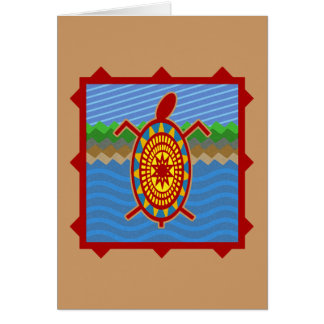 Tarjetas al sudoeste de la escena de la tortuga de