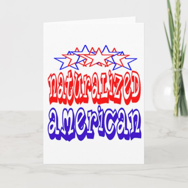 Tarjetas americanas naturalizadas (Anverso)