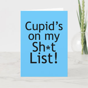 Tarjetas anti-Día de San Valentín