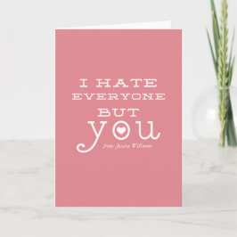 Tarjetas anti-El día de San Valentín