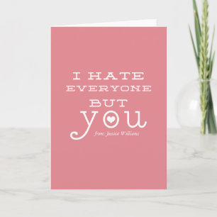 Tarjetas anti-El día de San Valentín