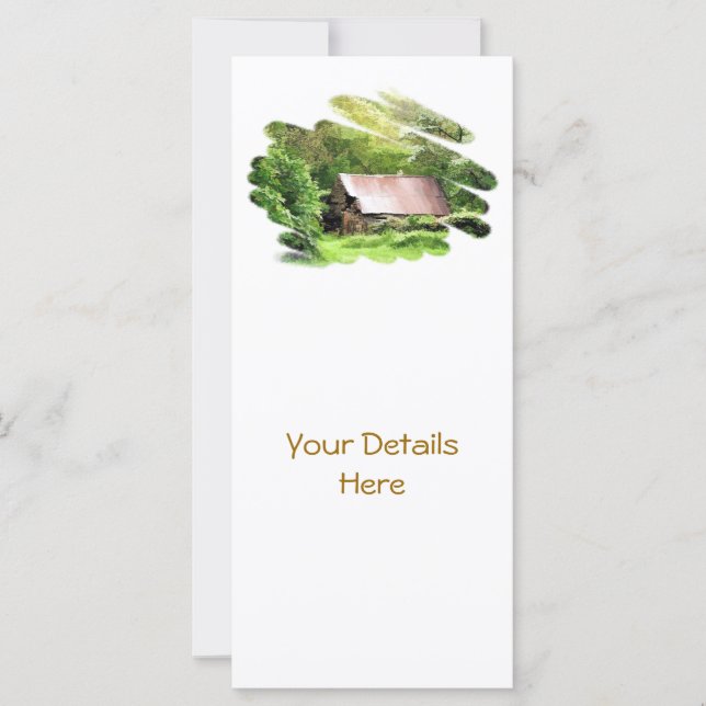 TARJETAS ANTIGUAS DE RACK BARN (Anverso)