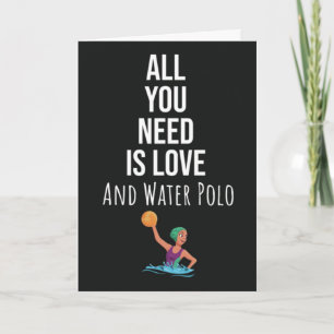 Tarjetas Antiguas de Waterpolo Jugador de Deporte