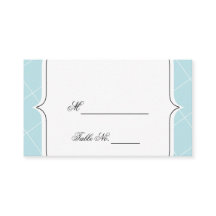 Tarjetas Aqua Blue Diamond Scallop Boda