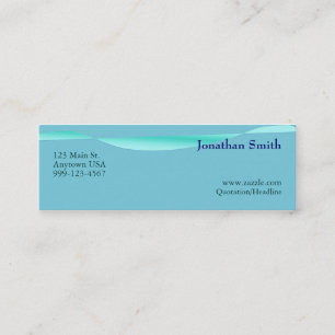 Tarjetas artísticas del perfil de onda