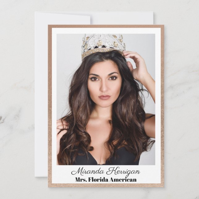 Tarjetas autográficas del concurso Dorado de bronc (Anverso)