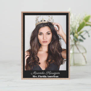 Tarjetas autográficas del concurso Dorado de bronc