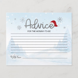 Tarjetas Baby Shower de consejos para el presupues