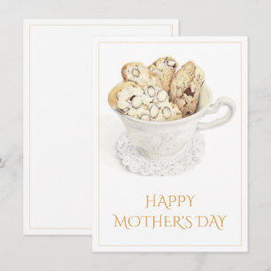 TARJETAS BISCOTTI Día de la Madre 4.5x6.25 Tarjeta