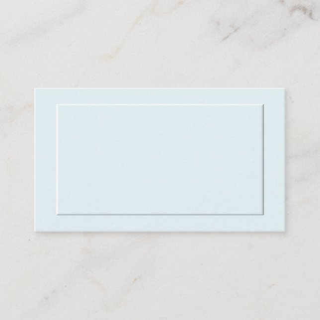 Tarjetas Blue Formal Place (Anverso)