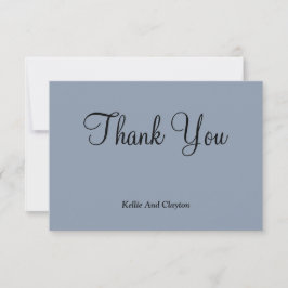 Tarjetas Blue Gracias