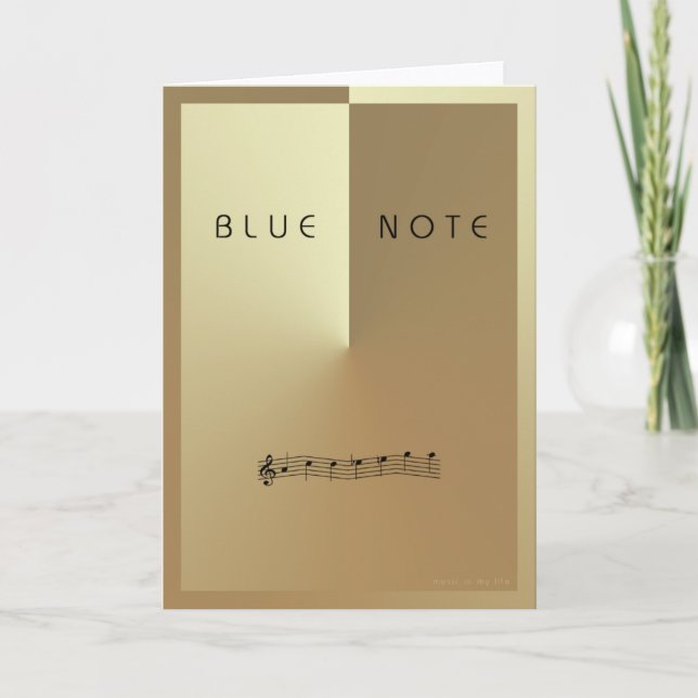 Tarjetas BLUE NOTE (Anverso)