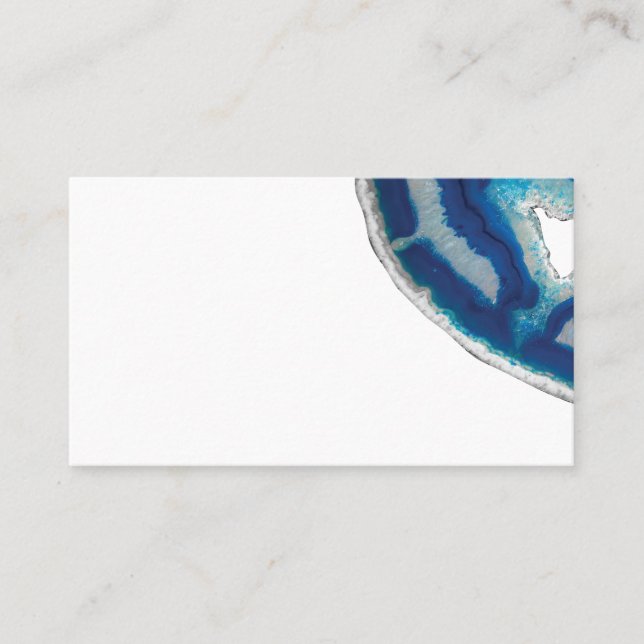 Tarjetas Boda Blue Agate (Anverso)