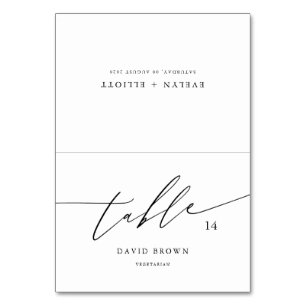 Tarjetas boda con opción de menú y de menú