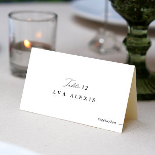 Tarjetas boda con opción de menú y de menú