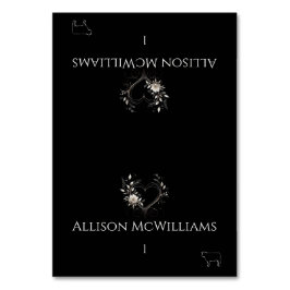 Tarjetas boda-Flores de iconos de carne