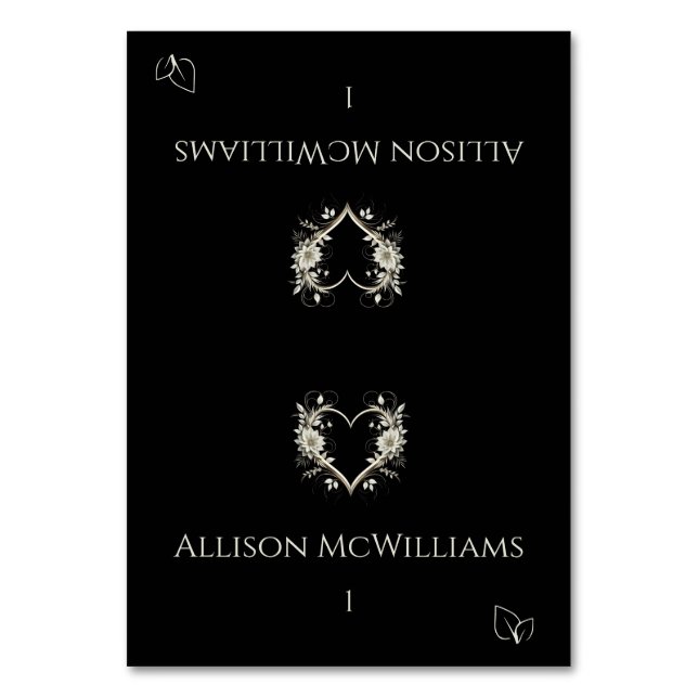 Tarjetas boda-Flores de iconos vegetarianos (Anverso)