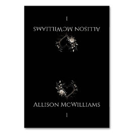 Tarjetas boda-Flores modernas con corazón