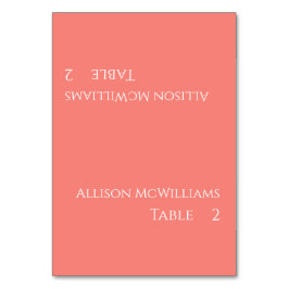 Tarjetas boda Place (color rosa y blanco)