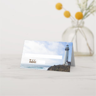 Tarjetas Boda Place del faro costero