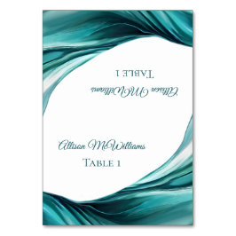 Tarjetas boda Place-Emerald Green-