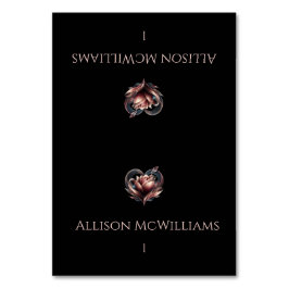 Tarjetas boda-Rosa con corazón