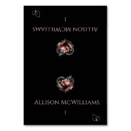 Tarjetas boda-Rosa de ícono vegetariano