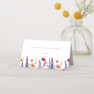 Tarjetas boda-Sinfonía de flor silvestre-