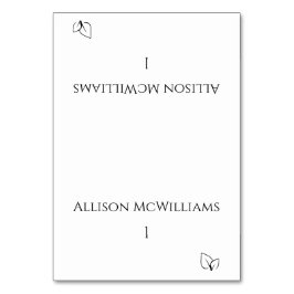 Tarjetas boda-Vegetariano-Negro y Blanco