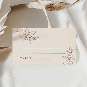 Tarjetas Boho Floral Place