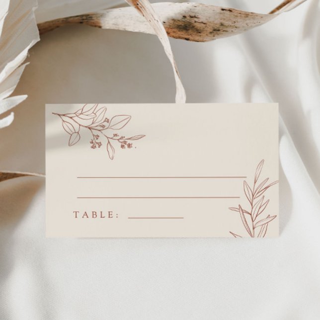 Tarjetas Boho Floral Place (Subido por el creador)