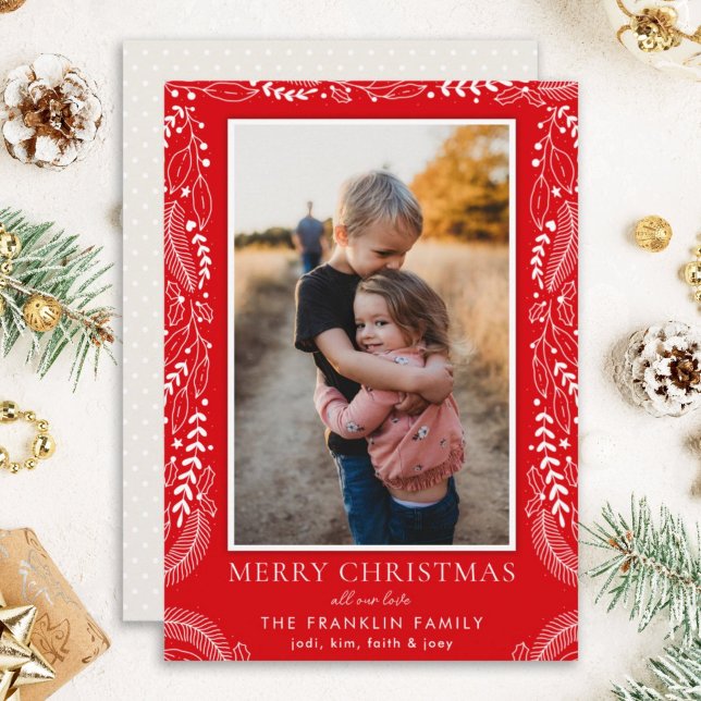 tarjetas botánicas de festividad fotográfica (Subido por el creador)