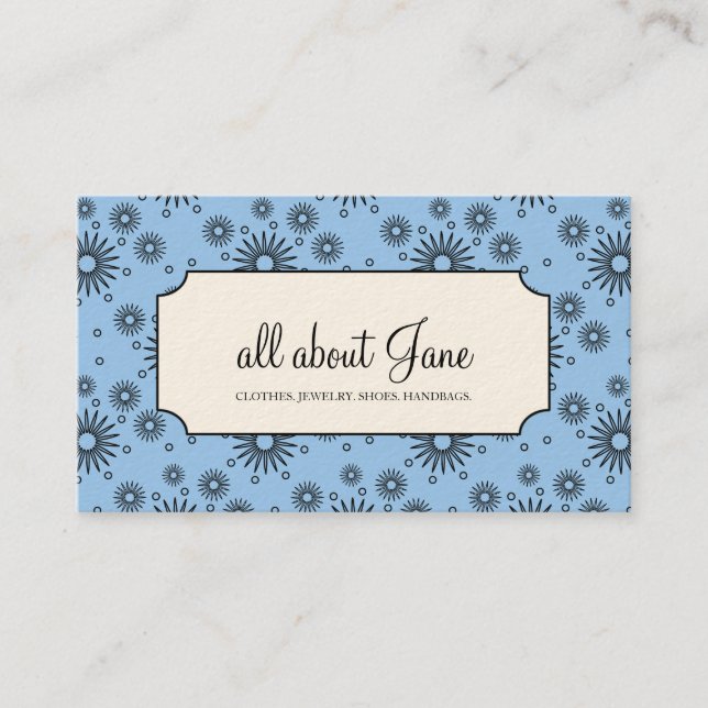 Tarjetas Boutique Business (Anverso)