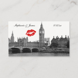 Tarjetas BW Place BW de London England Skyline Kis
