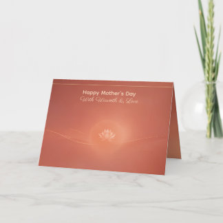 Tarjetas cálidas del Día de la Madre para clientes